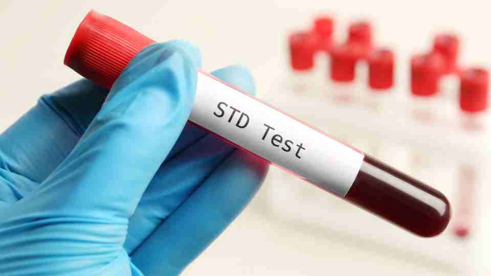 Book an STD test today.