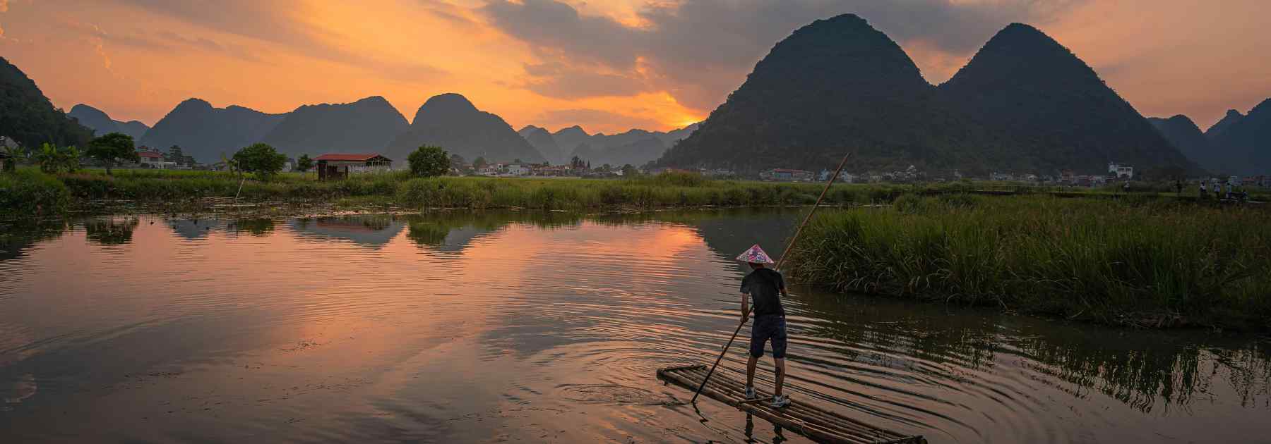 Asia travel destination landscape