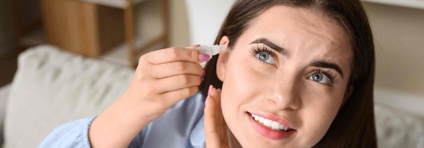 Ear drops for irrigation