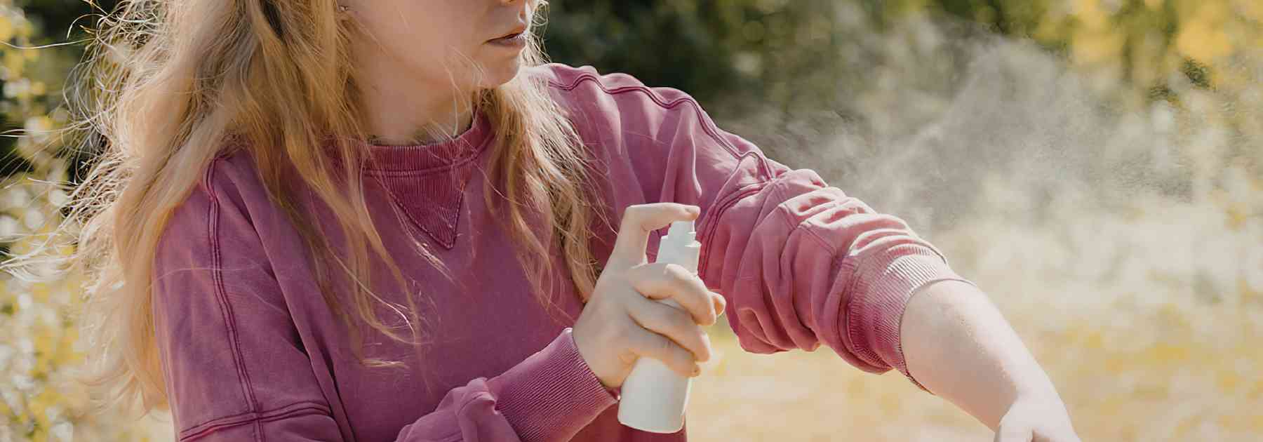 DEET insect spray