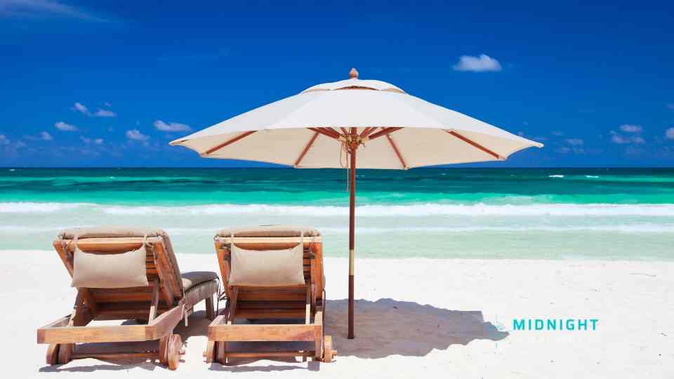 Tropical beach vacation