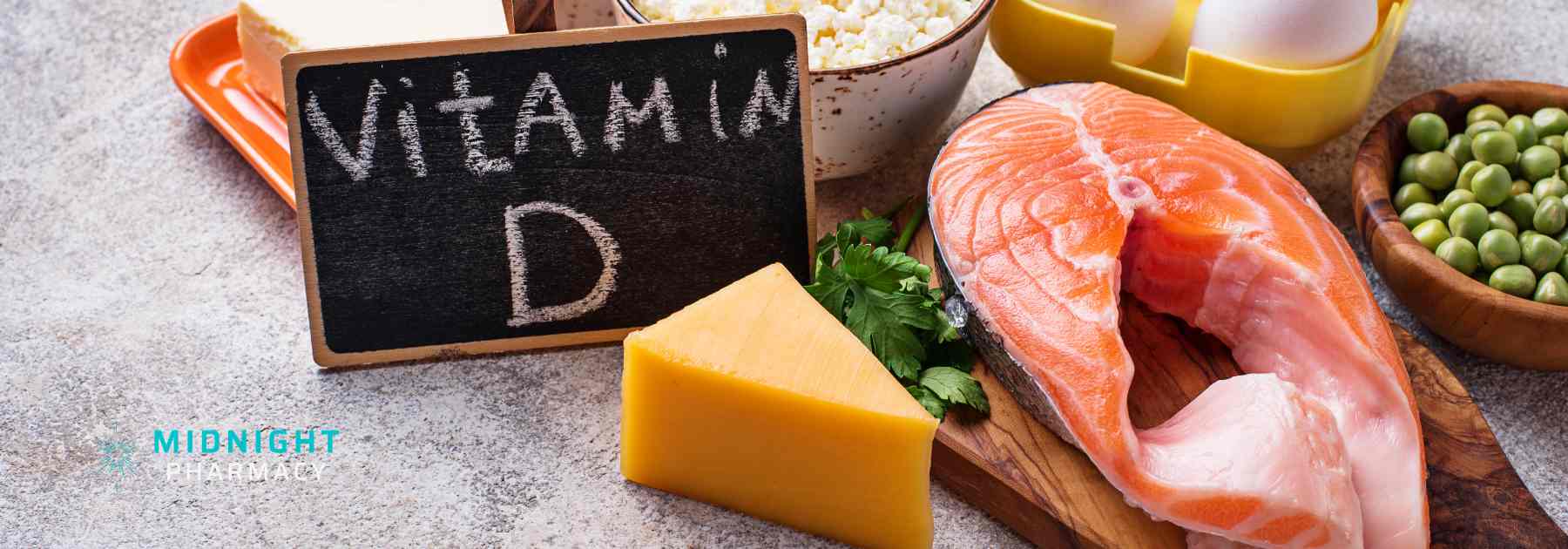 Vitamin D food types