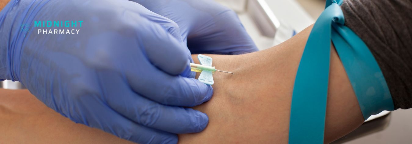 Getting a blood test
